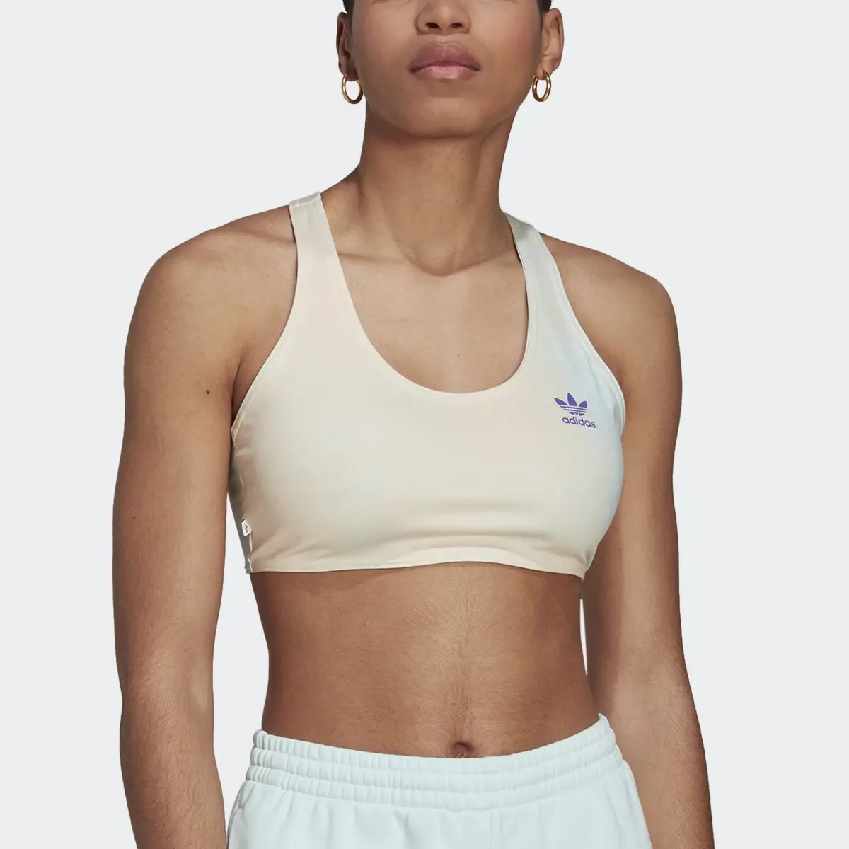 Adidas Allover Print Bra Top. 1