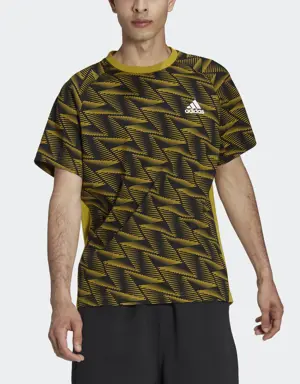 Adidas T-shirt Designed For Gameday Travel