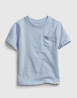 Toddler Mix and Match Pocket T-Shirt blue