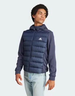 Adidas Doudoune à capuche Essentials Hybrid. 2 Adidas Doudoune à capuche Essentials Hybrid. 2