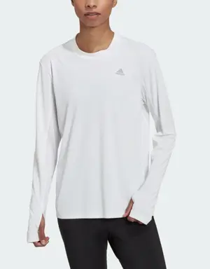 Adidas T-shirt à manches longues 3-Stripes Sport Brand Love