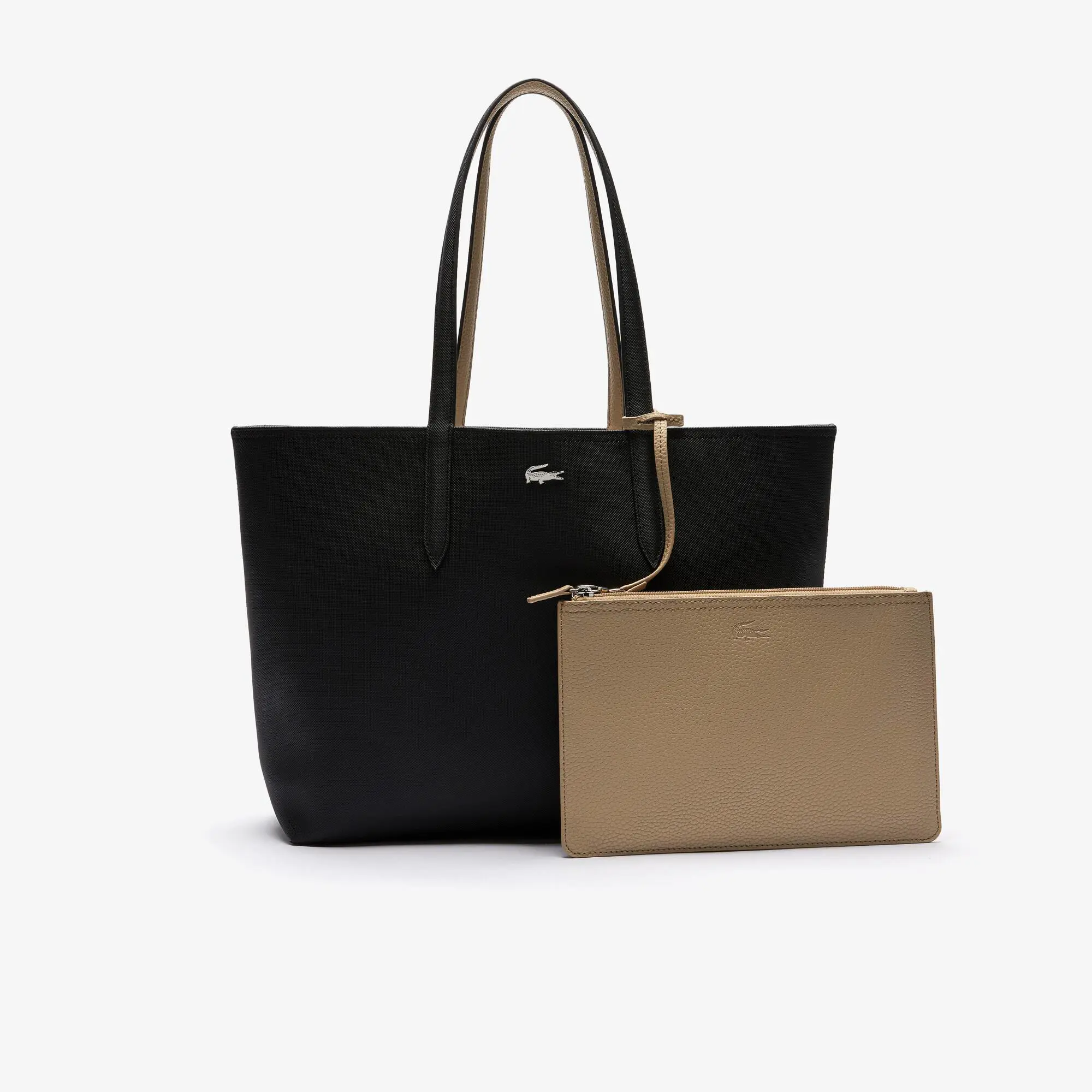 Lacoste Zweifarbige Damen-Tote-Bag ANNA zum Wenden. 2 Lacoste Zweifarbige Damen-Tote-Bag ANNA zum Wenden. 2