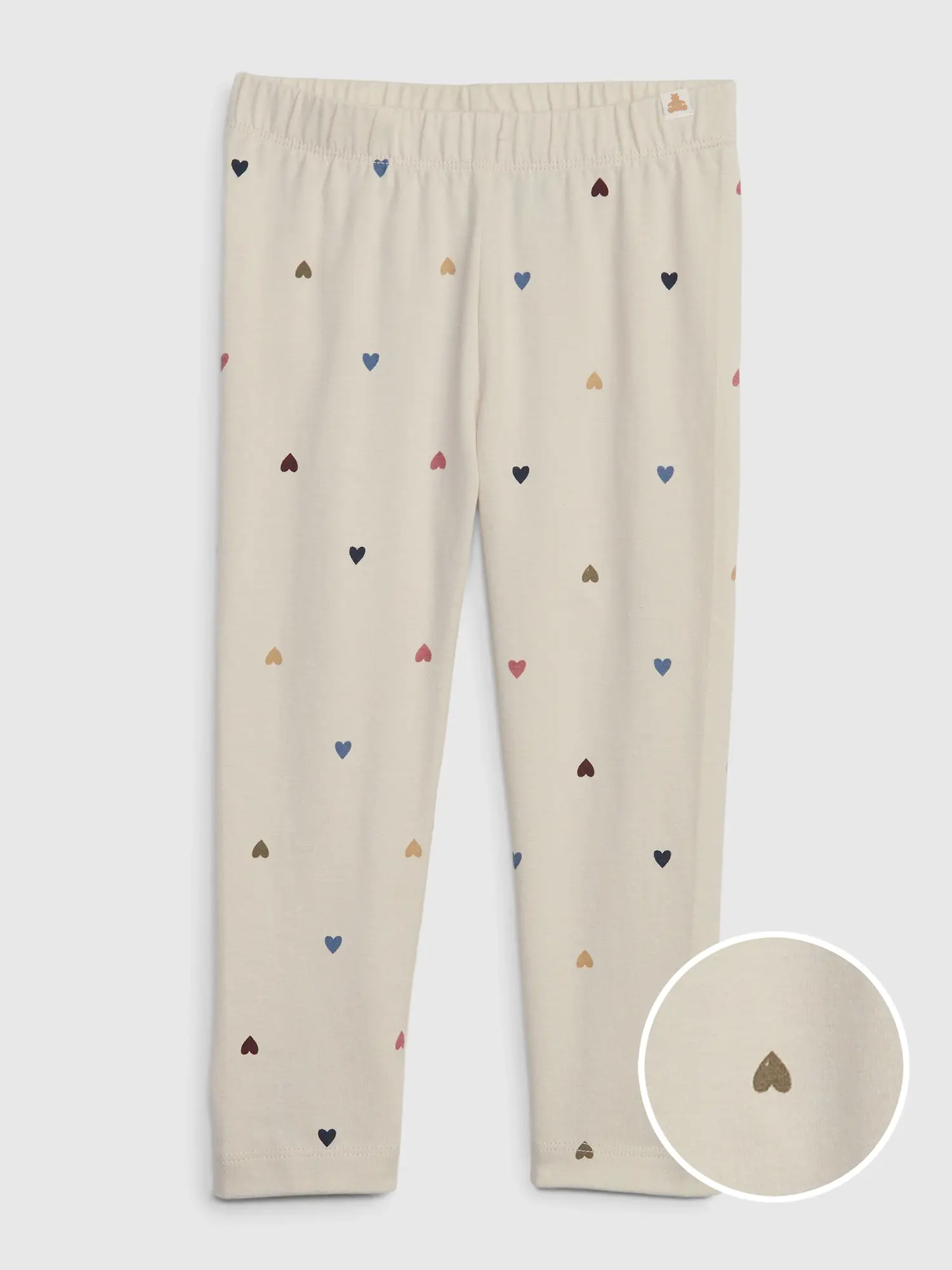 Gap Toddler Mix and Match Leggings beige. 1