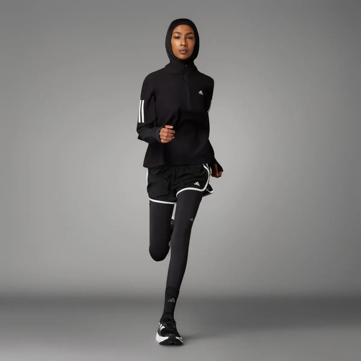 Adidas Sweat-shirt de running 1/2 Zip Own the Run. 3