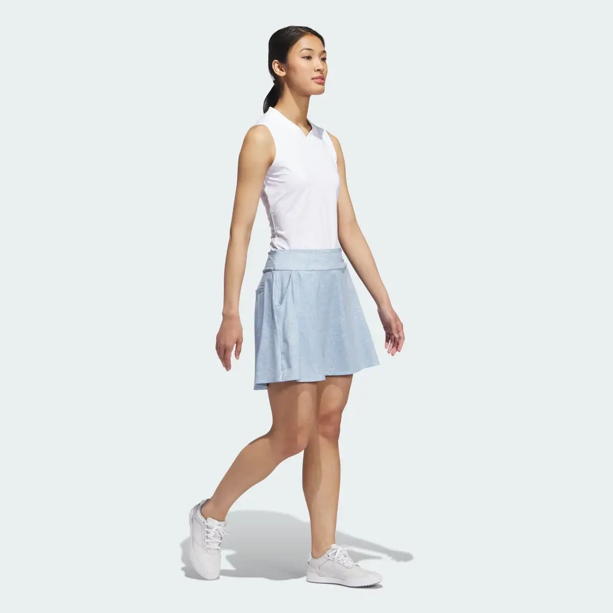 Adidas Essentials Printed Golf Skirt. 3