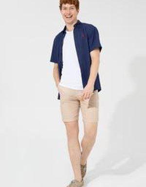 Erkek Kum Dokuma Bermuda Capri