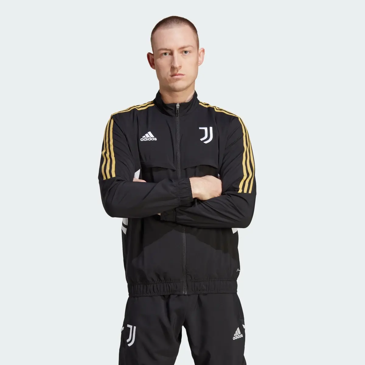 Adidas Juventus Condivo 22 Presentation Track Top. 2