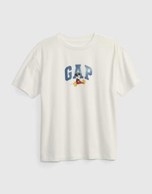 Gap Kids &#124 Disney 100% Organic Cotton Mickey Mouse T-Shirt white
