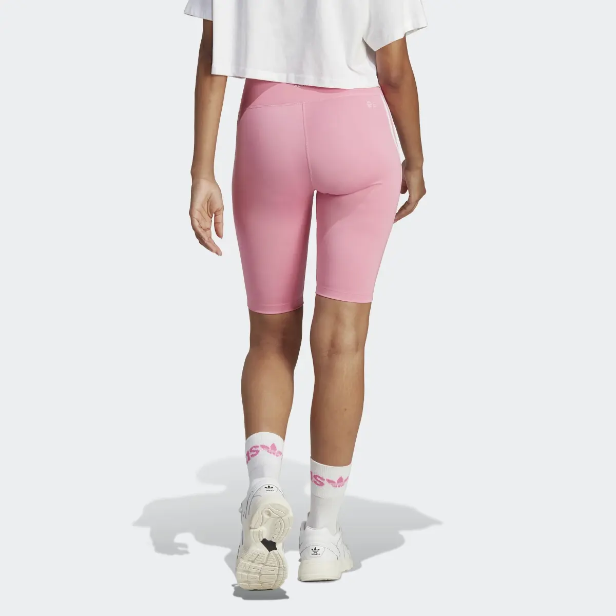 Adidas Adicolor Classics High-Waisted Short Leggings. 2