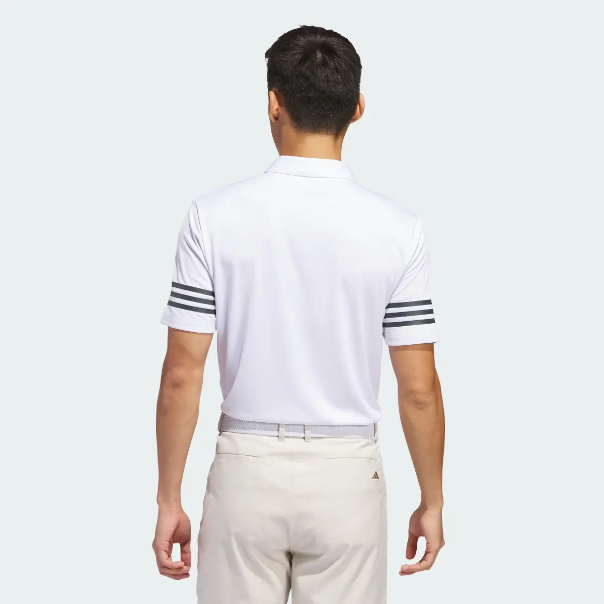 Adidas Playera Polo 3 Franjas. 3