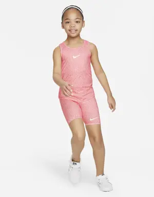 Swoosh Tank and Bike Shorts Set