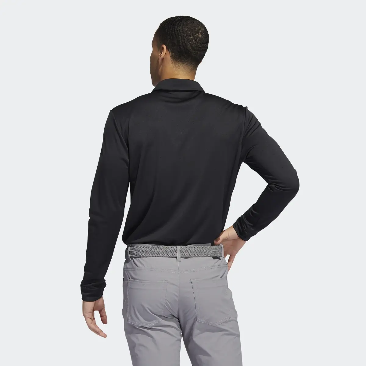 Adidas Long Sleeve Golf Polo Shirt. 3