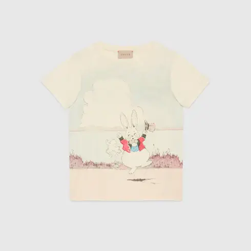 Gucci Children's T-shirt with animal print. 1