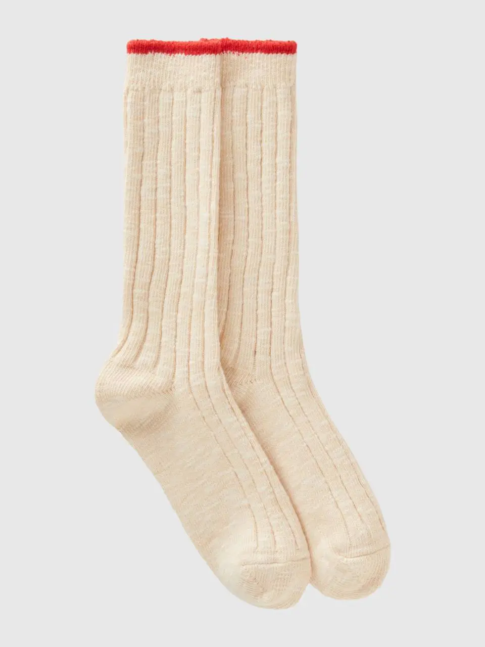Benetton sock set in organic stretch cotton blend. 1
