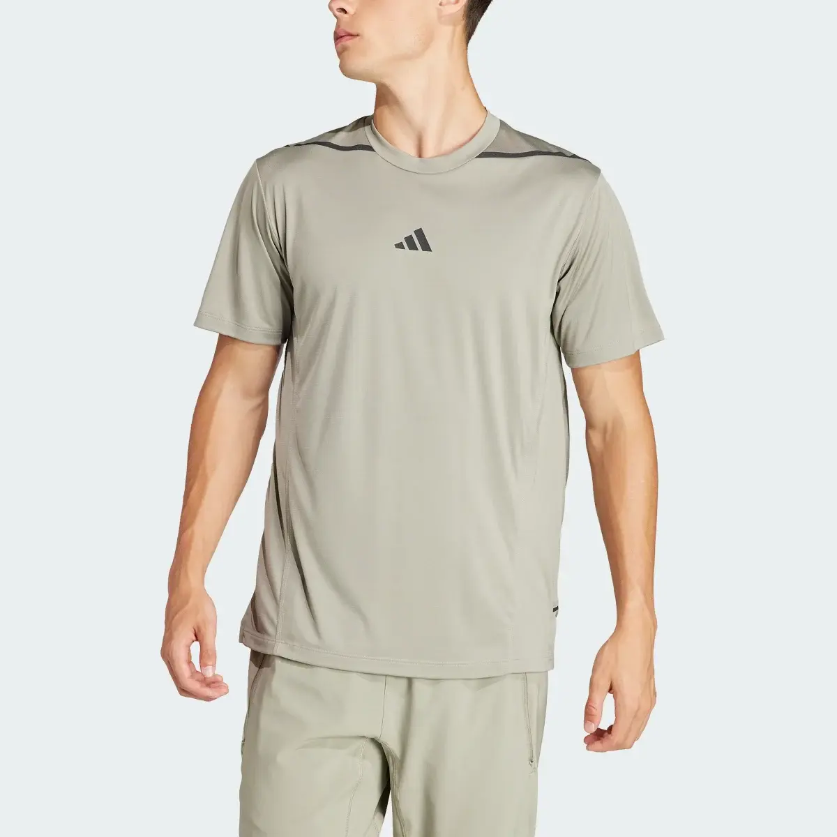 Adidas Designed for Training Workout T-Shirt. 1