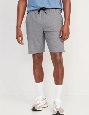 Dynamic Fleece Sweat Shorts -- 9-inch inseam gray
