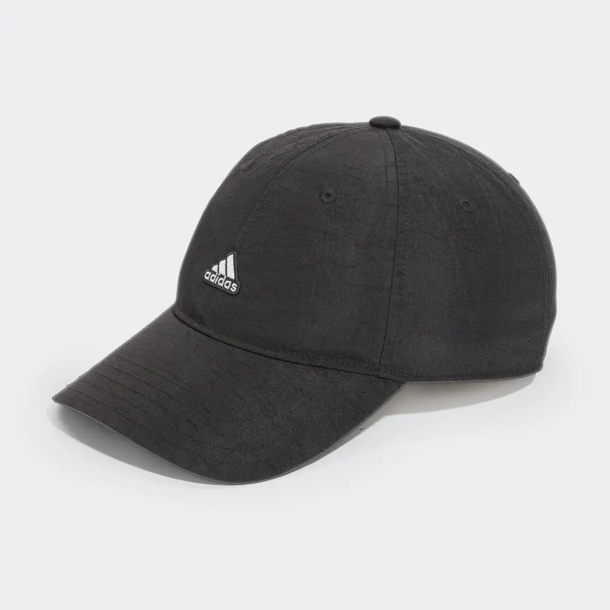 Adidas Crinkled Nylon Dad Hat. 2