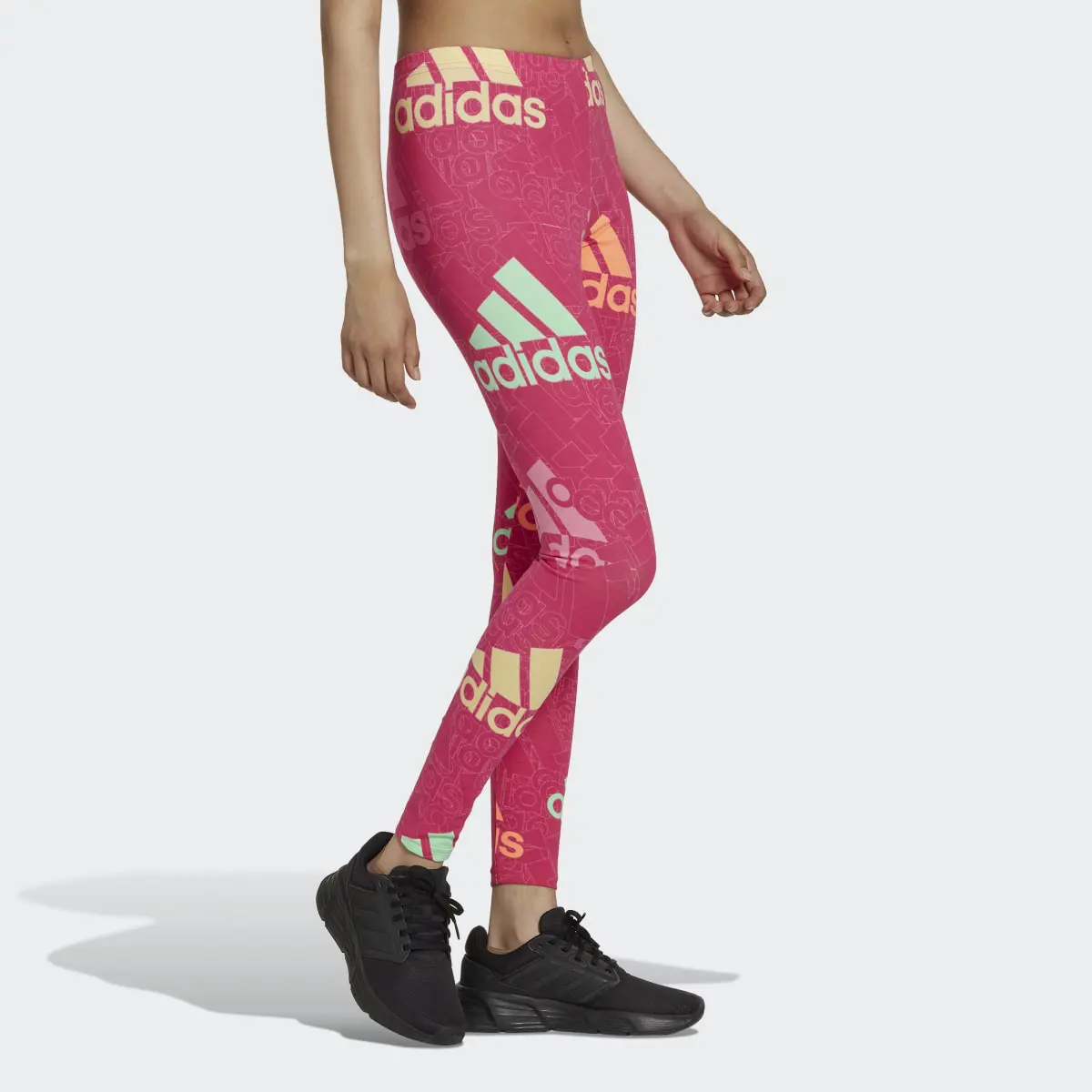 Adidas Legging multicolore à logo Essentials. 3