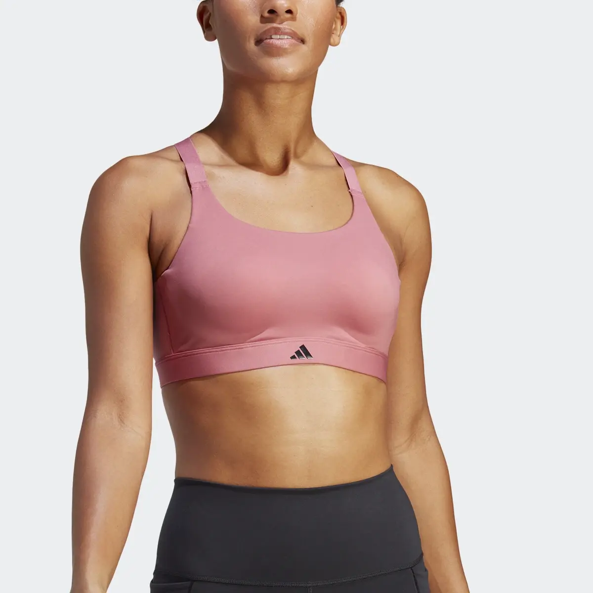 Adidas Tailored Impact Luxe Training High-Support Bra. 1