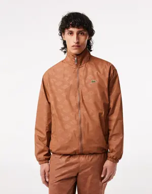 Veste de survêtement homme Lacoste imprimé monogramme