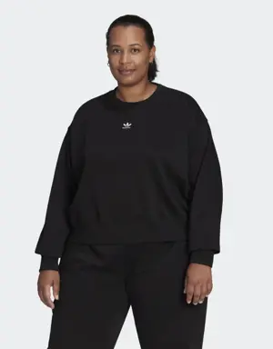 Adicolor Essentials Crew Sweatshirt (Plus Size)