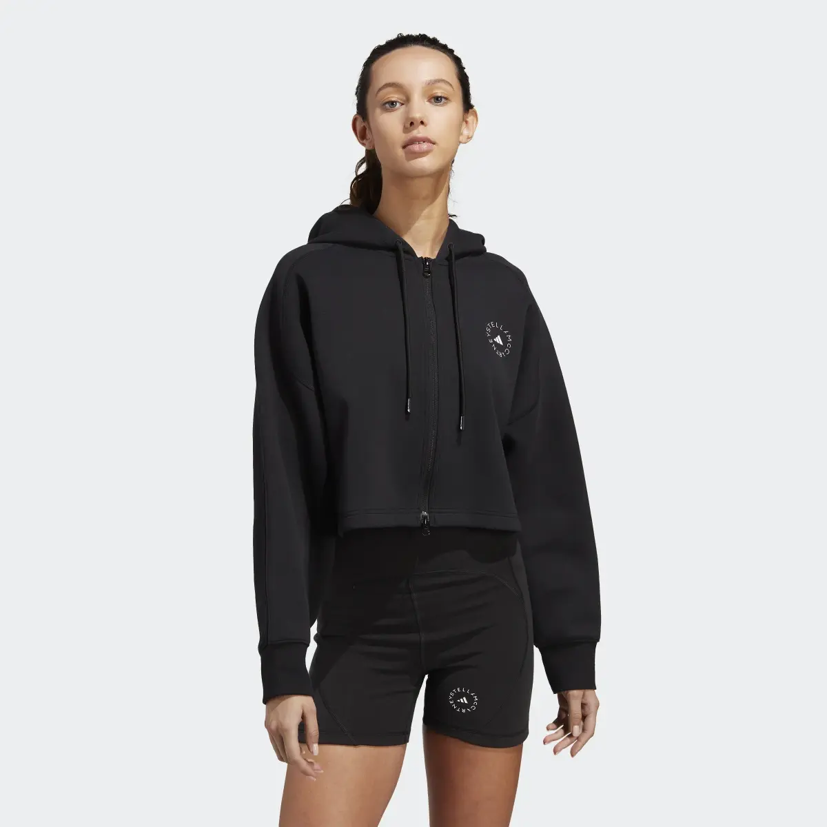 Adidas by Stella McCartney Cropped Kapuzenjacke. 2