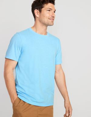 Crew-Neck T-Shirt blue