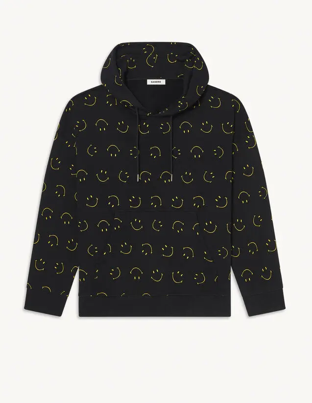 Sandro Smiley® Printed hoodie. 2 Sandro Smiley® Printed hoodie. 2