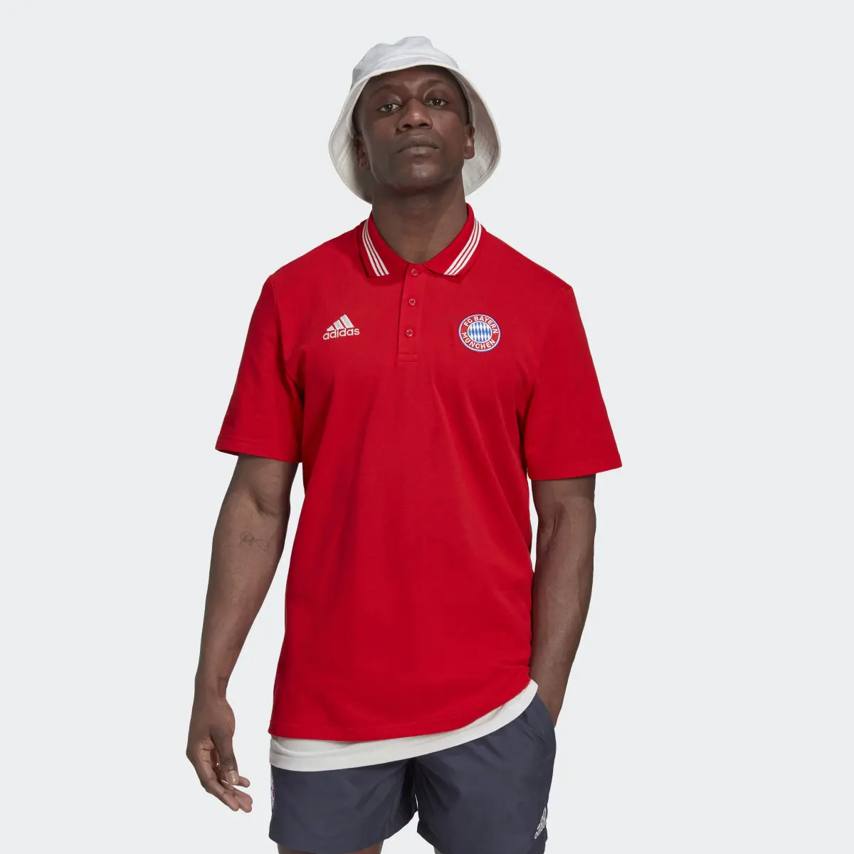 Adidas FC Bayern DNA Polo Shirt. 2
