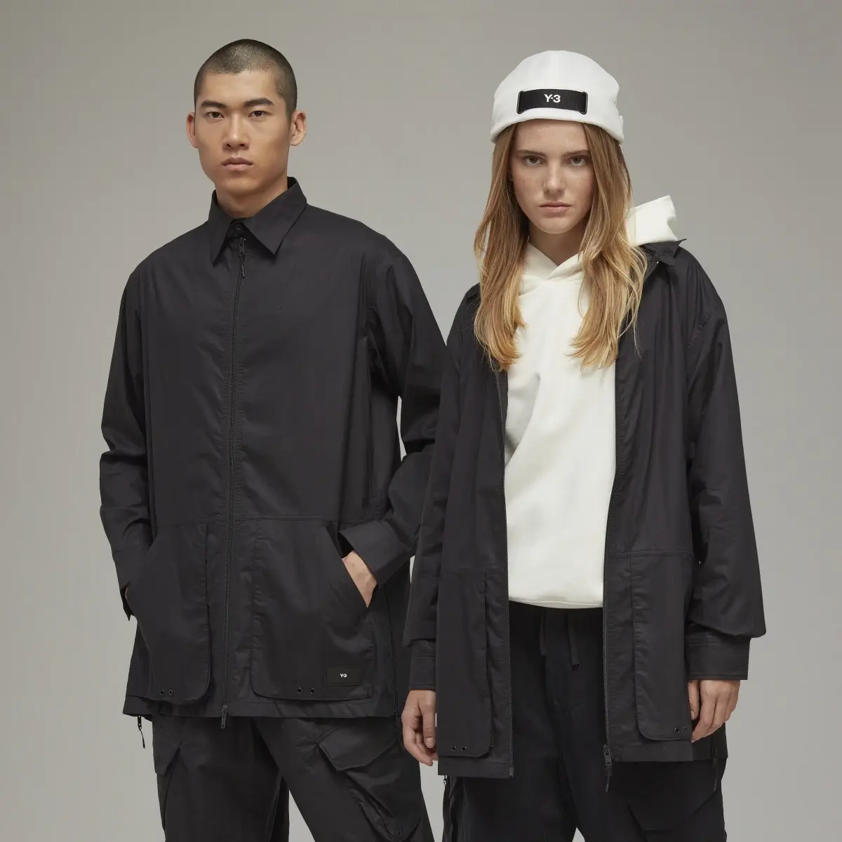 Adidas Y-3 RipsLong-sleeve Top Overshirt. 1