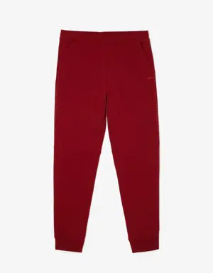Pantalón deportivo para hombre slim fit en mezcla de algodón calefactable