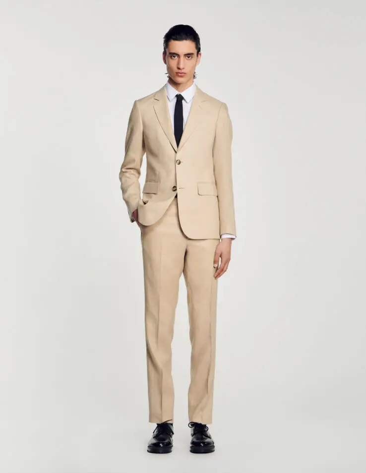 Sandro Linen suit jacket. 1