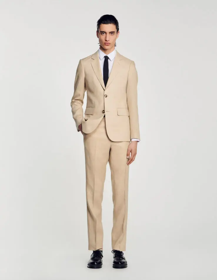 Sandro Linen suit jacket Login to add to Wish list. 1