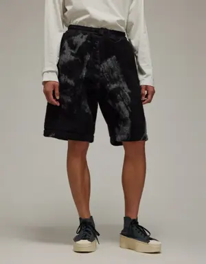 Y-3 Fuzzy Fleece Shorts