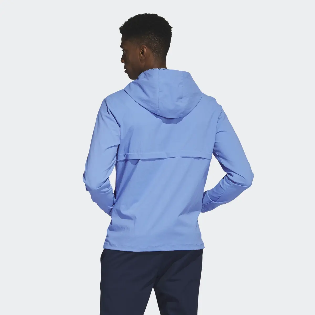 Adidas Sweat-shirt à capuche de golf à quart de zip en ripstop. 3