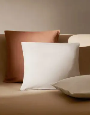 Mango Textured cotton cushion case 45x45cm