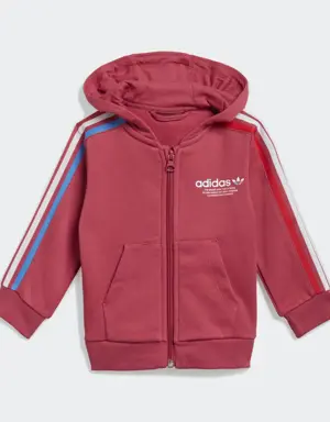 Adidas Conjunto com Casaco de Capuz Adicolor. 3 Adidas Conjunto com Casaco de Capuz Adicolor. 3