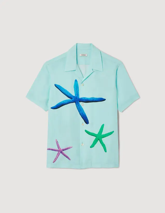 Sandro Starfish printed shirt Login to add to Wish list. 2