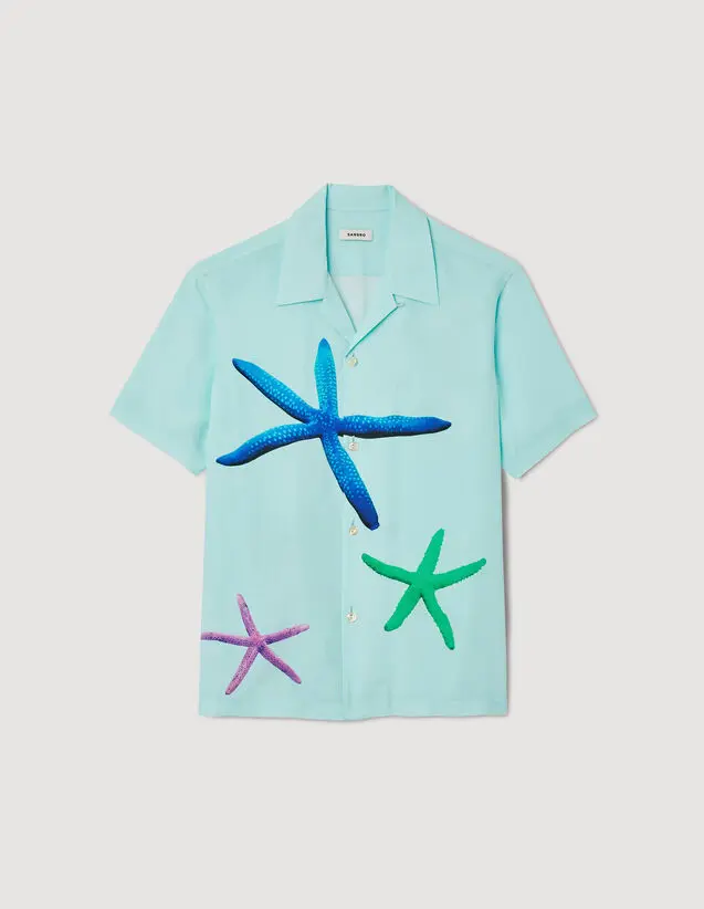 Sandro Starfish printed shirt. 2