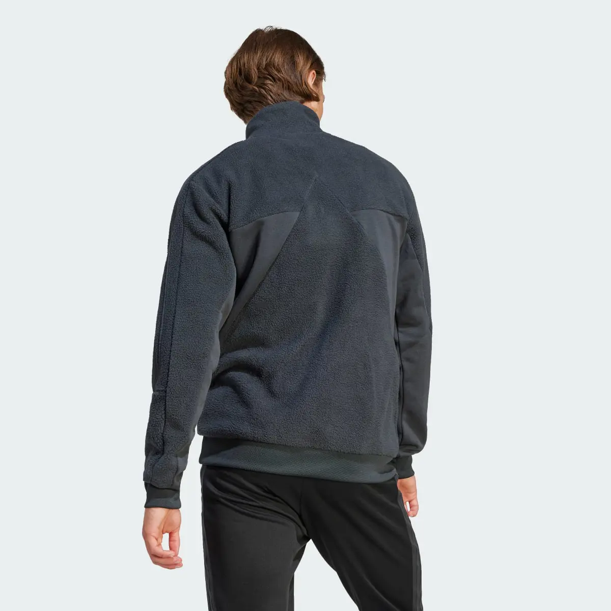 Adidas Tiro Half-Zip Fleece Sweatshirt. 3