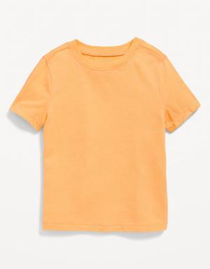 Unisex Short-Sleeve T-Shirt for Toddler orange