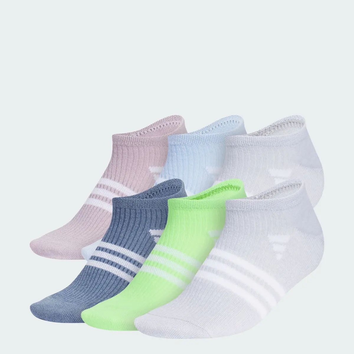 Adidas Superlite 3.0 6-Pack No-Show Socks. 1