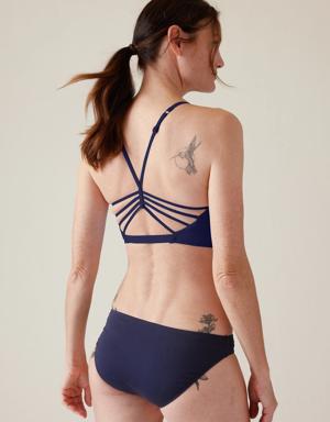 Athleta Ventura Crop Bikini Top A&#45C blue
