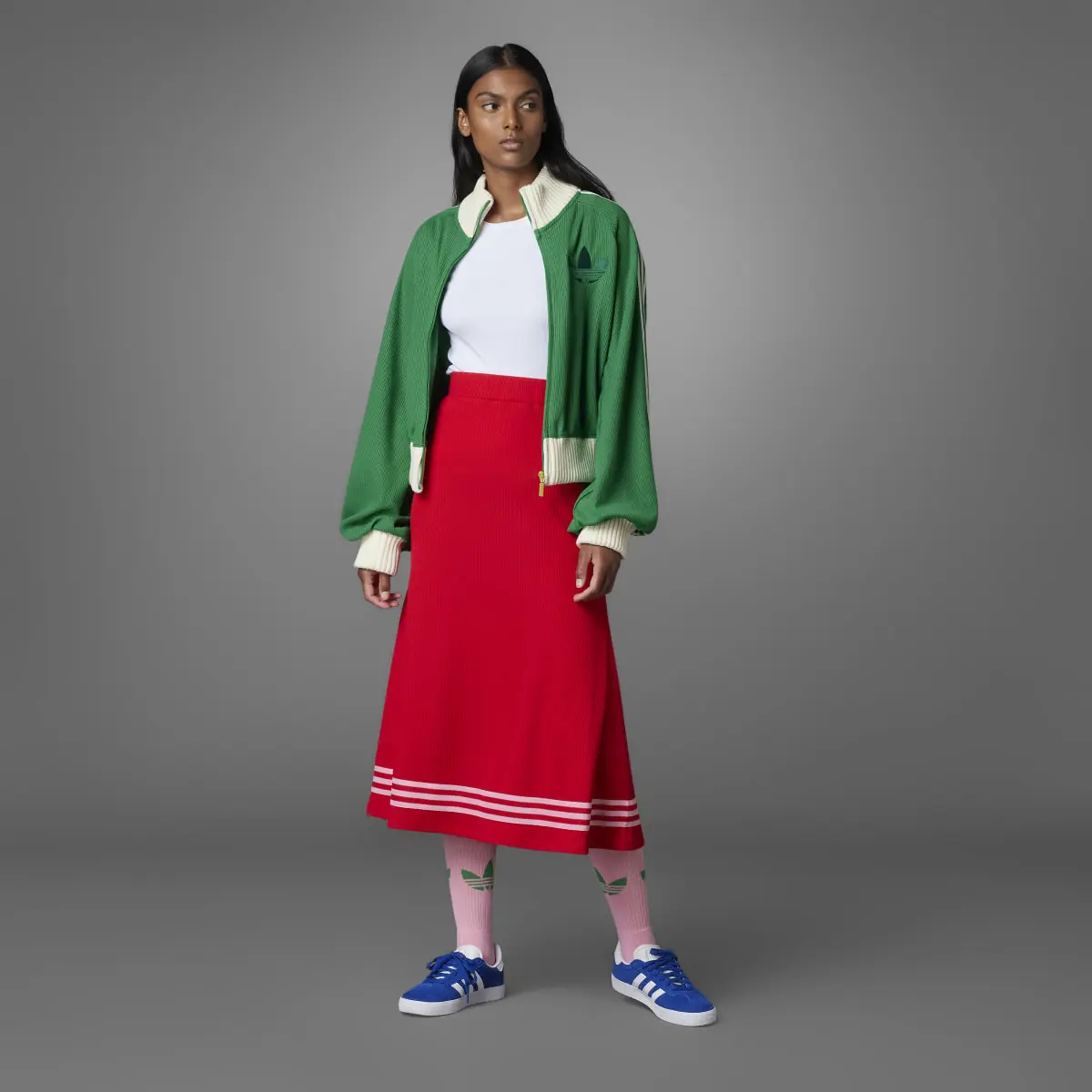 Adidas Adicolor 70s Knit Skirt. 3