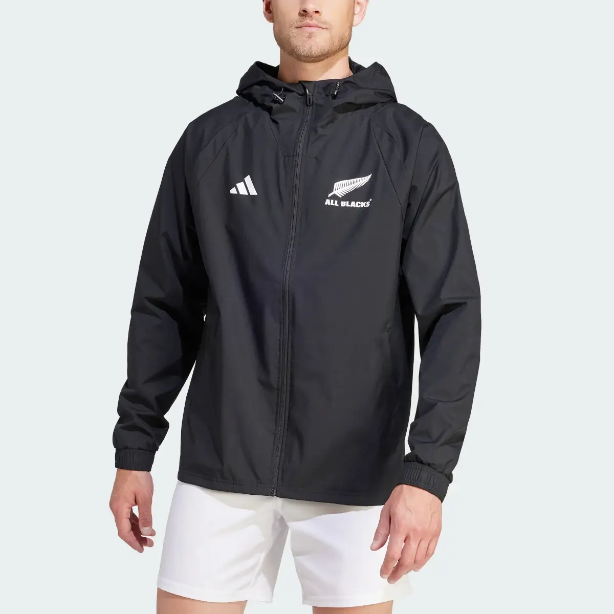 Adidas All Blacks Rugby Windbreaker. 1