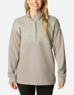 Women's Hart Mountain™ Quilted Half Snap Pullover