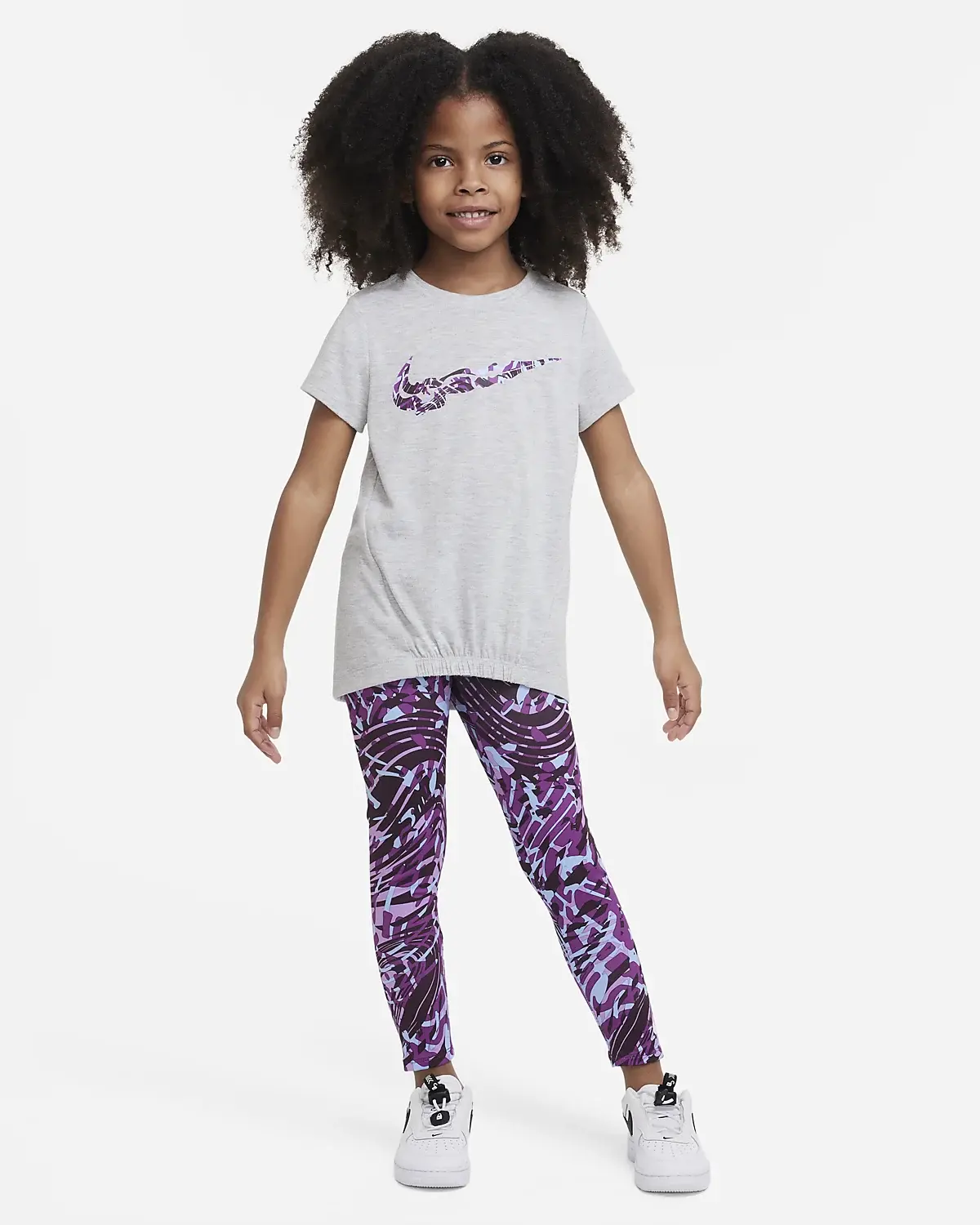 Nike Dri-FIT Printed Leggings Set. 1