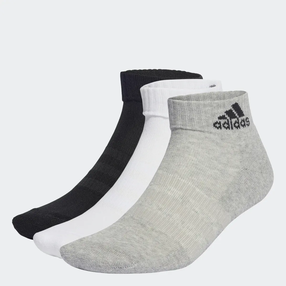 Adidas Cushioned Sportswear Ankle Socken, 3 Paar. 1