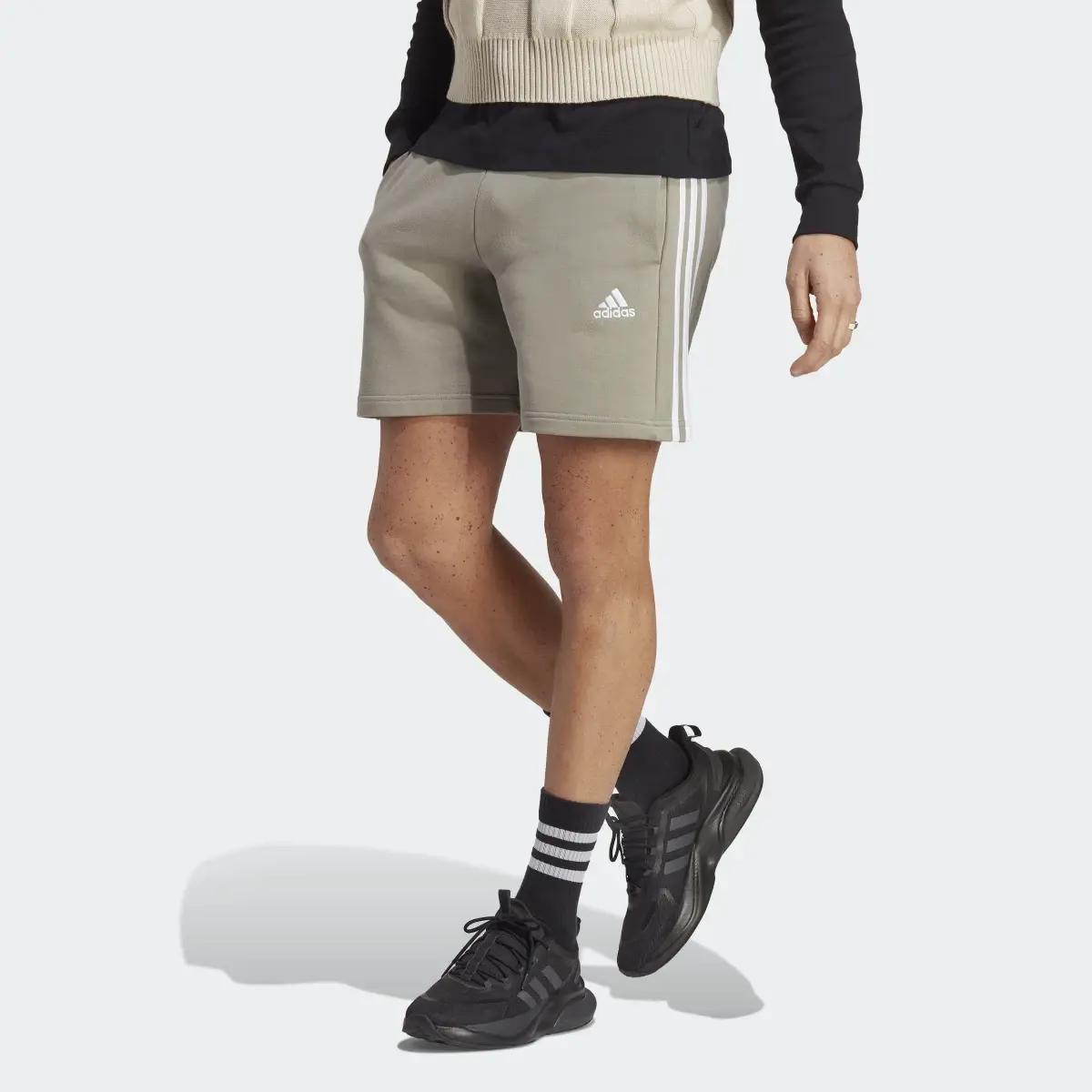 Adidas Shorts Essentials French Terry 3 Franjas. 1