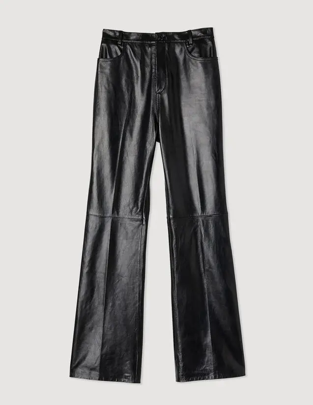 Sandro Leather pants. 2